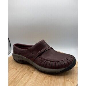 Merrell Encore Pleat Wine Slip-On Loafers Minimalist Comfort Casual Women's 9.5